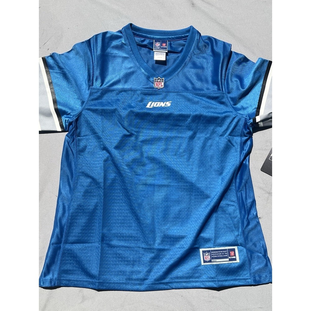 NFL Pro Line Women's Detroit Lions Jersey Size‎ Medium Blank Customizable